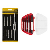 Kit Saca Parafuso Quebrado + Jogo De Machos Com Vira Macho 