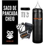 Kit Saco De Boxe Cheio 120