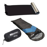 Kit Saco De Dormir Nautika Viper 15ºc + Isolante Termico Eva