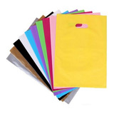 Kit Sacola Plastica Alça Vazada Boca De Palhaço 25x35 4kg Cor Amarelo