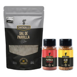 Kit Sal Parrilla Pimenta 900g Tempero