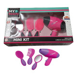Kit Salão De Beleza Infantil Menina Secador Pente Escova Esp
