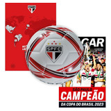 Kit São Paulo Bola De Futebol