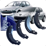 Kit Sapata Freio Traseira Peugeot 206 207 Original Syl