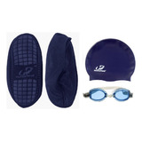 Kit Sapatilha, Óculos Uv E Touca Hidroginástica Hammerhead