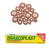 Kit Sapatilhas Em Couro Para Sax Tenor Mais Cola