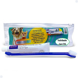 Kit Saúde Oral Virbac - Cet Pasta + Necessaire + Escova