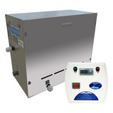 Kit Sauna A Vapor Steam Inox 9kw + Quadro Digital Sodramar