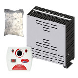 Kit Sauna Seca 10kw Sodramar + Quadro Analógico - Até 20m³
