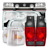 Kit Saveiro Parati Farol + Lanterna + Pisca 91 92 93 94 95