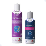 Kit Sebotrat S Shampoo 200ml E Hidrapet Creme 100g Agener