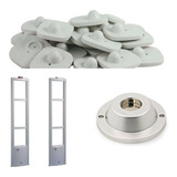 Kit Sensor Antifurto Lojas, 1 Par Sensor/1000 Tags/ 1 Destca