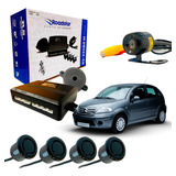 Kit Sensor De Auxílio Estacionamento Universal + Câmera Ré
