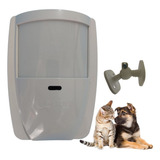 Kit Sensor Infra C/ Fio Pet Interno 20kg Lider + Suporte Fix