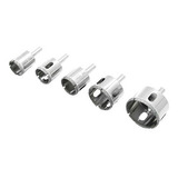 Kit Serra Copo Diamantada P/ Vidro Marmore Granito 05 Pecas