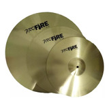 Kit Set Prato Bateria Pro Fire 14 16 20 Alloy Cor Dourado