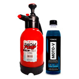 Kit Sgt Pulverizador Snow Pump 2l + Moto-v Lava Motos 500ml