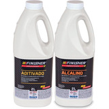 Kit Shampoo Aditivado Alcalino 2l Finisher