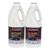 Kit Shampoo Aditivado Alcalino 2l Motor