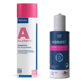 Kit Shampoo Allermyl Glyco 250ml + Hidrapet Creme 100g