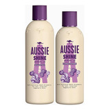 Kit Shampoo Aussie Shine Miracle E Condicionador.