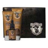 Kit Shampoo Balm E Óleo Para Barba Muchacho Bay Rum Kit Completo Para O Cuidado Com A Sua Barba Na Fragrância Canela E Rum