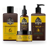 Kit Shampoo + Balm + Óleo