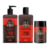 Kit Shampoo + Balm + Pó