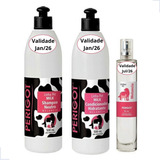 Kit Shampoo Condicionador E Colônia Milk Melancia 50ml Cães