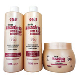 Kit Shampoo Condicionador Masc Hidratação Profunda Macadâmia