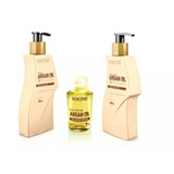 Kit Shampoo E Condicionador Argan E Macadamia 300ml Sache 