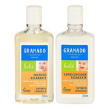 Kit Shampoo E Condicionador Granado Bebê Camomila 250ml