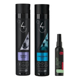 Kit Shampoo Neutro +condicionador +colônia Equilibrium Ibasa
