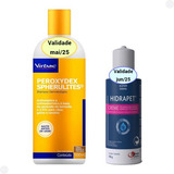 Kit Shampoo Peroxydex Spherulites 500ml Hidrapet Creme 100g