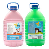 Kit Shampoo Profissional Coco Condicionador Cream Dog Clean