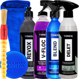Kit Shampoo V-floc Revox Pretinho Delet