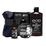 Kit Shampoo Whiskey + Pomada + Oleo De Barba Qod Triple Pack