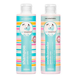 Kit Shampoo/condicionador Pedindo Colo 300ml Pet Cães/gatos