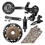 Kit Shimano 21v Megarange Pedivela Câmbios