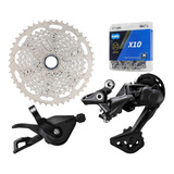 Kit Shimano Deore M4100 Câmbio M5120