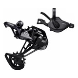 Kit Shimano Deore Xt 12v M8100 Câmbio Traseiro + Alavanca
