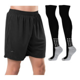 Kit Short Calção E Meião Futebol Penalty Matis Treino Adulto