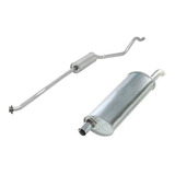 Kit Silencioso Escapamento Kadett 89 90 91 92 93 94 95 96 97