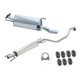 Kit Silencioso Escapamento Zafira 01 02 03 04 05 06 07 2008