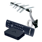 Kit Sinal Digital Full Hdtv Conversor Antena Externa Aquário