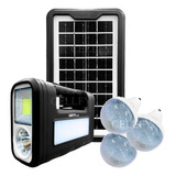 Kit Sistema De Iluminação Solar Led