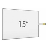 Kit Sistema Touch Screen Resistivo 15 Usb 4 Vias 4:3