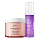 Kit Skelt Hidratante Amalfi Sunset E Água Autobronzead. Dark