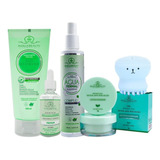 Kit Skincare Completo Pele Oleosa Limpeza De Pele Facial