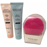 Kit Skincare De Limpeza Facial Max Love E Esponja Elétrica.